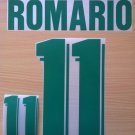 ROMARIO 11 BRAZIL HOME WC 1994 NAME NUMBER SET NAMESET KIT PRINT NUMBERING