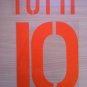 TOTTI 10 AS ROMA THIRD 2003 2004 NAME NUMBER SET NAMESET KIT PRINT NUMBERING