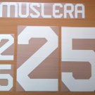 MUSLERA 25 GALATASARAY HOME 2012 2013 NAME NUMBER SET NAMESET KIT PRINT