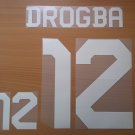 DROGBA 12 GALATASARAY HOME 2012 2013 NAME NUMBER SET NAMESET KIT PRINT NUMBERING