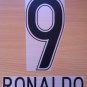 RONALDO 9 CORINTHIANS HOME 2009 2011 NAME NUMBER SET NAMESET KIT PRINT