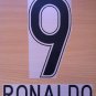 RONALDO 9 CORINTHIANS HOME 2009 2011 NAME NUMBER SET NAMESET KIT PRINT