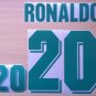 RONALDO 20 BRAZIL HOME WC 1994 NAME NUMBER SET NAMESET KIT PRINT NUMBERING