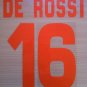 DE ROSSI 16 AS ROMA THIRD 2008 2009 NAME NUMBER SET NAMESET KIT PRINT NUMBERING