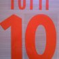 TOTTI 10 AS ROMA THIRD 2000 2002 NAME NUMBER SET NAMESET KIT PRINT NUMBERING