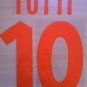 TOTTI 10 AS ROMA THIRD 2000 2002 NAME NUMBER SET NAMESET KIT PRINT NUMBERING