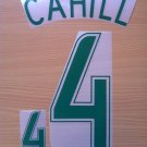 CAHILL 4 AUSTRALIA 2006 2008 NAME NUMBER SET NAMESET KIT PRINT NUMBERING
