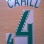 CAHILL 4 AUSTRALIA 2006 2008 NAME NUMBER SET NAMESET KIT PRINT NUMBERING