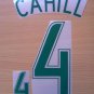 CAHILL 4 AUSTRALIA 2006 2008 NAME NUMBER SET NAMESET KIT PRINT NUMBERING