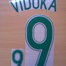 VIDUKA 9 AUSTRALIA 2006 2008 NAME NUMBER SET NAMESET KIT PRINT NUMBERING