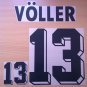 VOLLER 13 GERMANY HOME WORLD CUP1994 NAME NUMBER SET NAMESET KIT PRINT NUMBERING