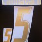 CANNAVARO 5 ITALY HOME WORLD CUP 2006 NAME NUMBER SET NAMESET KIT PRINT