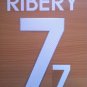 RIBERY 7 FRANCE HOME 2014 2015 NAME NUMBER SET NAMESET KIT PRINT WORLD CUP