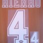 HIERRO 4 REAL MADRID AWAY 1992 1996 NAME NUMBER SET NAMESET KIT PRINT RETRO