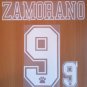 ZAMORANO 9 REAL MADRID AWAY 1992 1996 NAME NUMBER SET NAMESET KIT PRINT RETRO