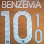 BENZEMA 10 FRANCE HOME 2014 2015 NAME NUMBER SET NAMESET KIT PRINT FOOTBALL