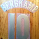BERGKAMP 10 ARSENAL HOME UCL 2005 2006 NAME NUMBER SET NAMESET KIT PRINT