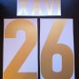 XAVI 26 BARCELONA HOME CENTENARY 1999 2000 NAME NUMBER SET NAMESET KIT PRINT