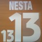 NESTA 13 ITALY HOME EURO 2000 NAME NUMBER SET NAMESET KIT PRINT NUMBERING