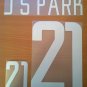 JI SUNG PARK 21 SOUTH KOREA WORLD CUP 2002 NAME NUMBER SET NAMESET KIT PRINT