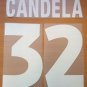 CANDELA 32 AS ROMA HOME 2000 2002 NAME NUMBER SET NAMESET KIT PRINT NUMBERING
