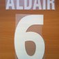 ALDAIR 6 AS ROMA HOME 2000 2002 NAME NUMBER SET NAMESET KIT PRINT NUMBERING