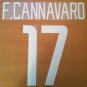 CANNAVARO 17 INTERNAZIONALE HOME 2002 2004 NAME NUMBER SET NAMESET KIT PRINT