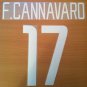 CANNAVARO 17 INTERNAZIONALE HOME 2002 2004 NAME NUMBER SET NAMESET KIT PRINT