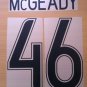 MCGEADY 46 CELTIC HOME UCL 2009 2010 NAME NUMBER SET NAMESET KIT PRINT NUMBERING