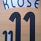 MIROSLAV KLOSE 11 HOME GERMANY WORLD CUP 2006 NAME NUMBER SET NAMESET KIT PRINT