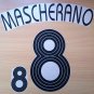 MASCHERANO 8 ARGENTINA HOME WORLD CUP 2006 NAME NUMBER SET NAMESET KIT PRINT