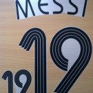 MESSI 19 ARGENTINA HOME WORLD CUP 2006 NAME NUMBER SET NAMESET KIT PRINT