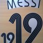 MESSI 19 ARGENTINA HOME WORLD CUP 2006 NAME NUMBER SET NAMESET KIT PRINT