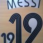 MESSI 19 ARGENTINA HOME WORLD CUP 2006 NAME NUMBER SET NAMESET KIT PRINT