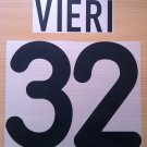 VIERI 32 INTER AWAY 2000 2001 NAME NUMBER SET NAMESET KIT PRINT NUMBERING