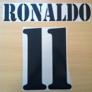 RONALDO 11 REAL MADRID HOME 2001 2002 NAME NUMBER SET NAMESET KIT PRINT