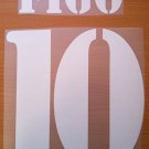 LUIS FIGO 10 REAL MADRID AWAY 2001 2002 NAME NUMBER SET NAMESET KIT PRINT