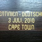 MATCH DETAILS ARGENTINA ARGENTINIEN VS DEUTSCHLAND 3 JULY WORLD CUP 2010 PRINT
