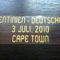 MATCH DETAILS ARGENTINA ARGENTINIEN VS DEUTSCHLAND 3 JULY WORLD CUP 2010 PRINT