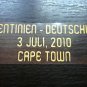MATCH DETAILS ARGENTINA ARGENTINIEN VS DEUTSCHLAND 3 JULY WORLD CUP 2010 PRINT
