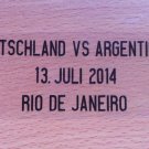 MATCH DETAILS GERMANY DEUTSCHLAND VS ARGENTINIEN ARGENTINA FINAL WORLD CUP 2014