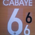 CABAYE 6 FRANCE HOME 2014 2015 NAME NUMBER SET NAMESET KIT PRINT WORLD CUP