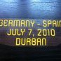 MATCH DETAILS GERMANY VS SPAIN JULY 7 WORLD CUP SOUTH AFRICA 2010 PRINT