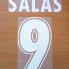 SALAS 9 SS LAZIO AWAY 2000 2001 NAME NUMBER SET NAMESET KIT PRINT NUMBERING