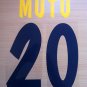 MUTU 20 PARMA HOME 2002 2003 NAME NUMBER SET NAMESET KIT PRINT NUMBERING