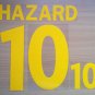 EDEN HAZARD 10 BELGIUM HOME 2013 2014 NAME NUMBER SET NAMESET KIT PRINT