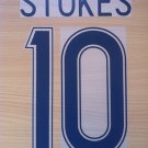 STOKES 10 CELTIC HOME UCL 2010 NAME NUMBER SET NAMESET KIT PRINT NUMBERING