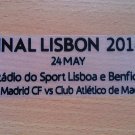 MATCH DETAILS REAL MADRID ATLETICO DE MADRID FINAL LISBON 2014 24 MAY CHAMPIONS
