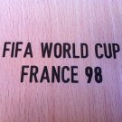MATCH DETAILS FIFA WORLD CUP FRANCE 98 PRINT BLACK
