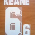ROY KEANE 6 REPUBLIC OF IRELAND HOME WC 1994 NAME NUMBER SET NAMESET KIT PRINT